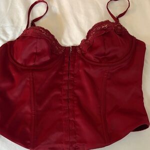 White Fox corset top